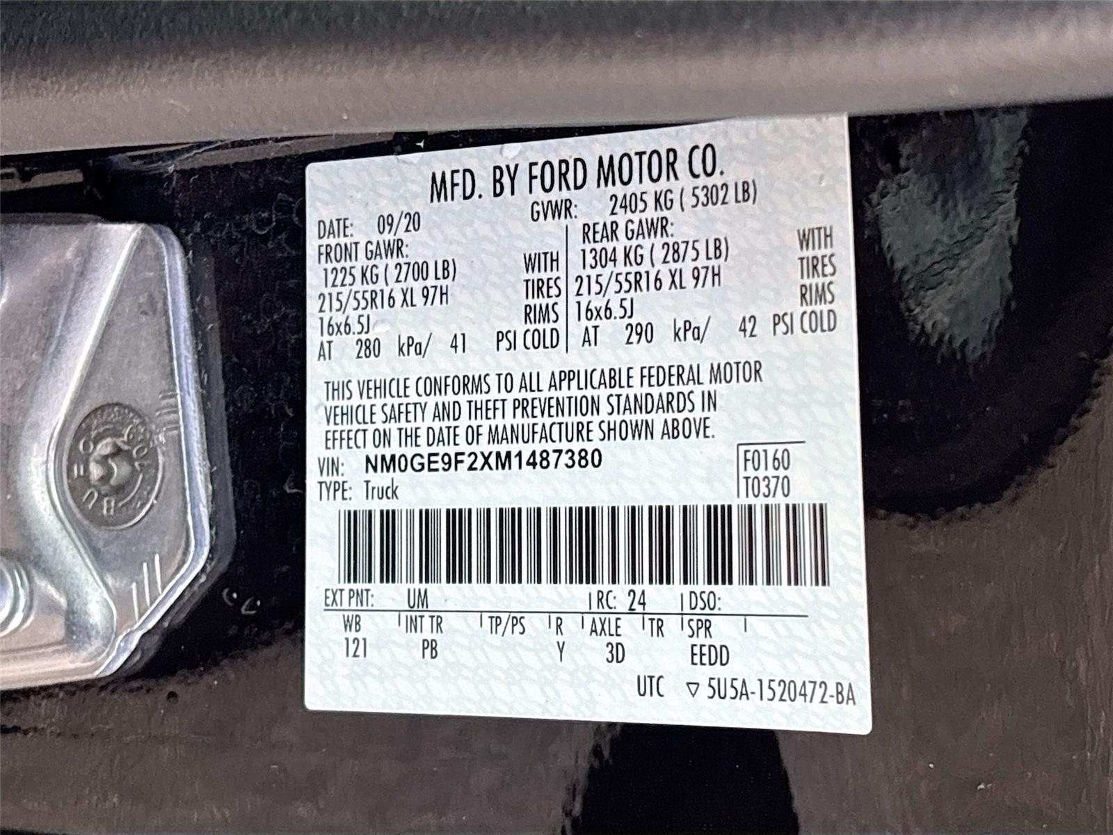 2021 Ford Transit Connect XLT