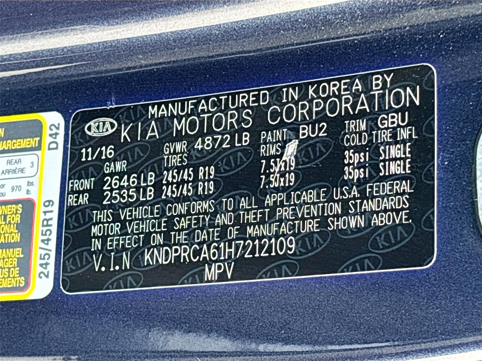 2017 Kia Sportage SX Turbo