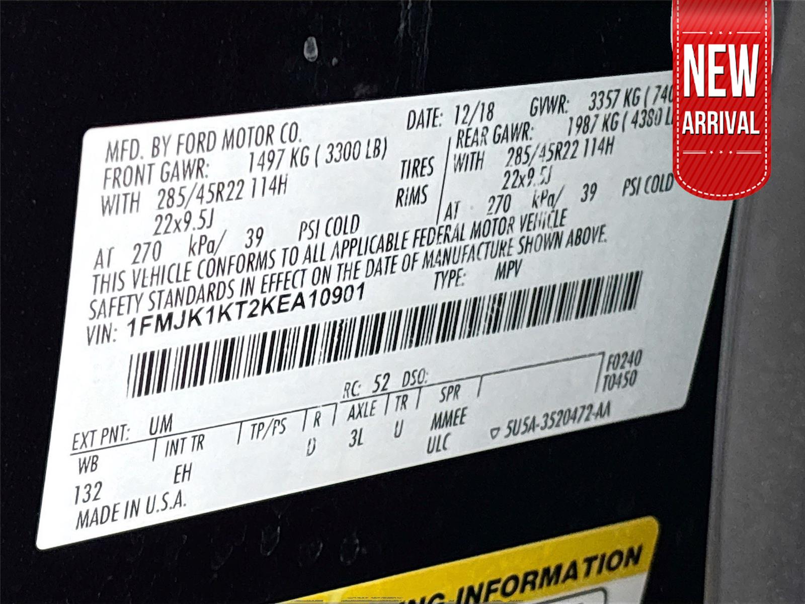 2019 Ford Expedition Max Limited