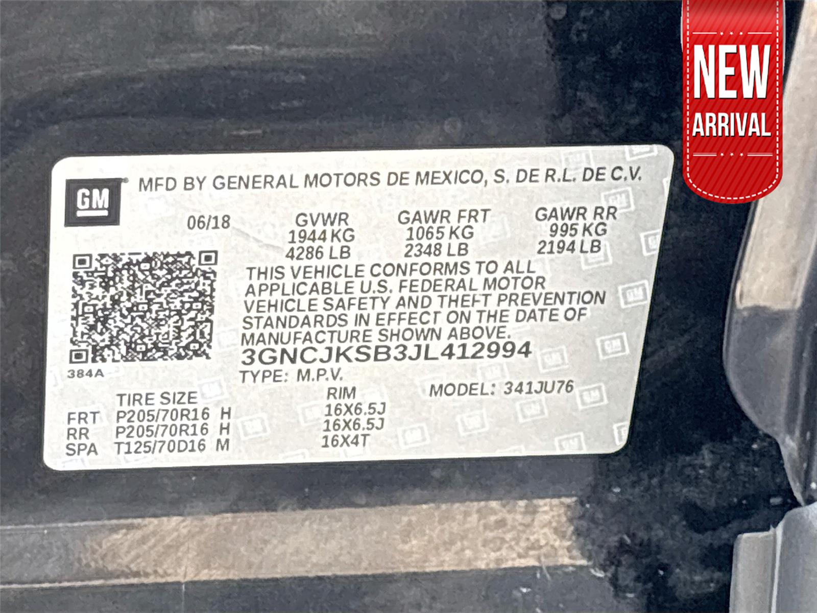 2018 Chevrolet Trax LS