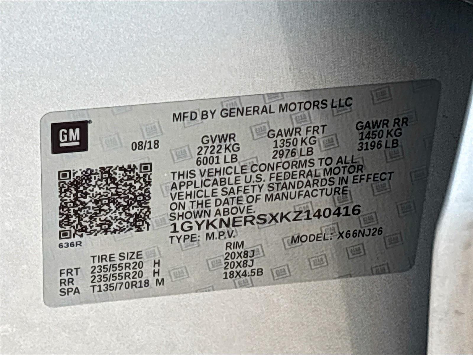 2019 Cadillac XT5 Premium Luxury FWD