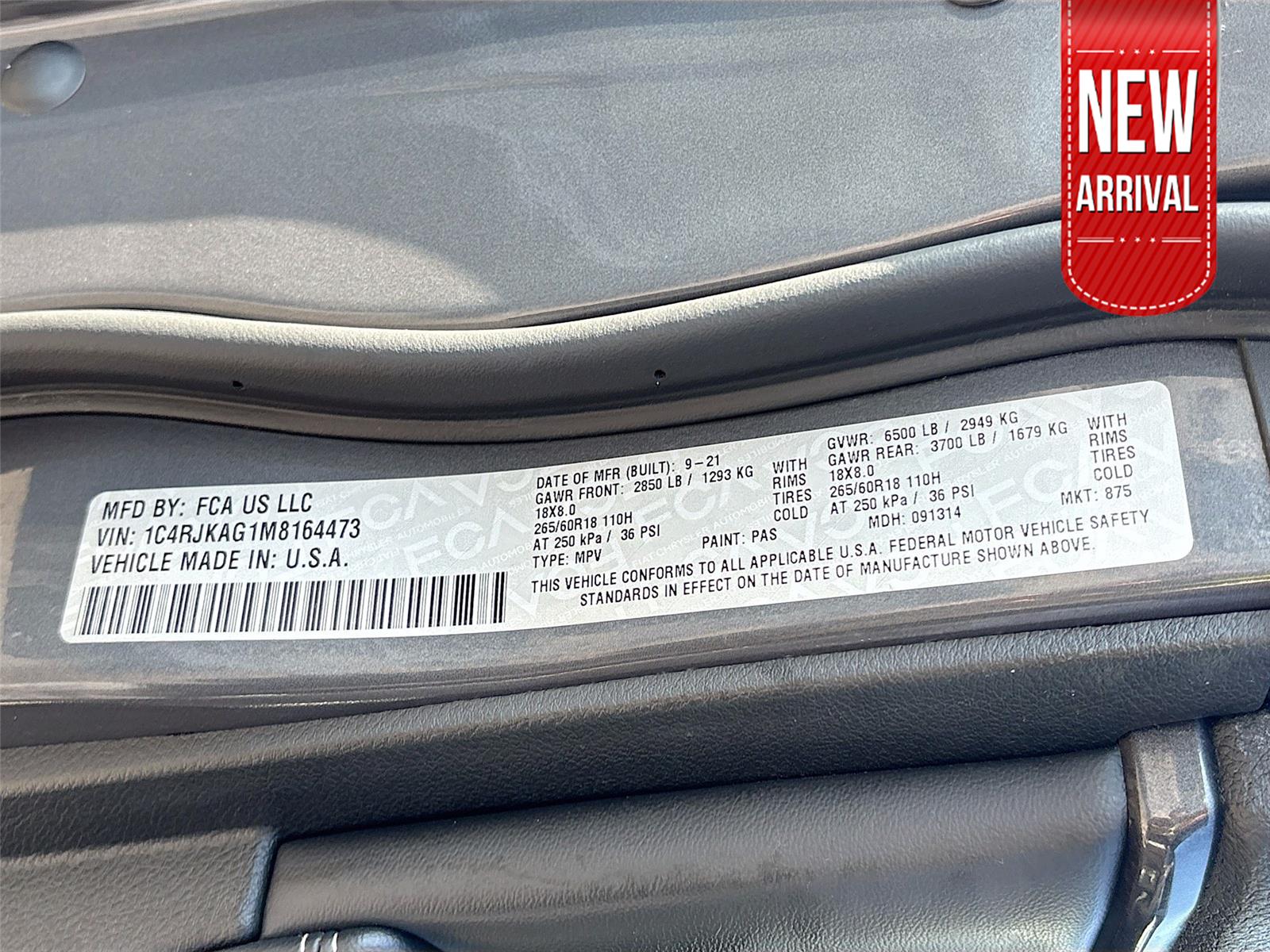 2021 Jeep Grand Cherokee L Laredo