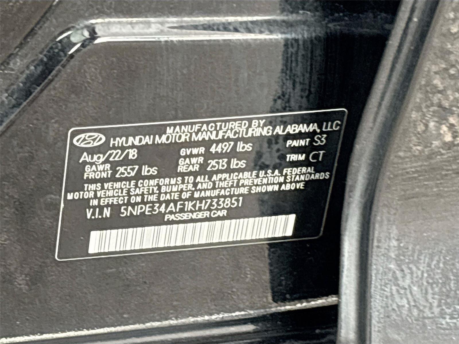 2019 Hyundai Sonata Limited