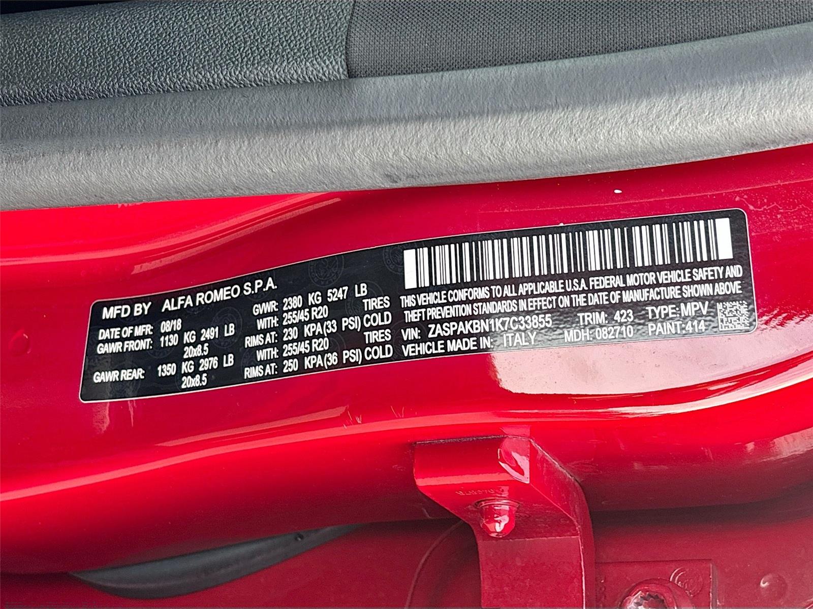 2019 Alfa Romeo Stelvio Ti Sport