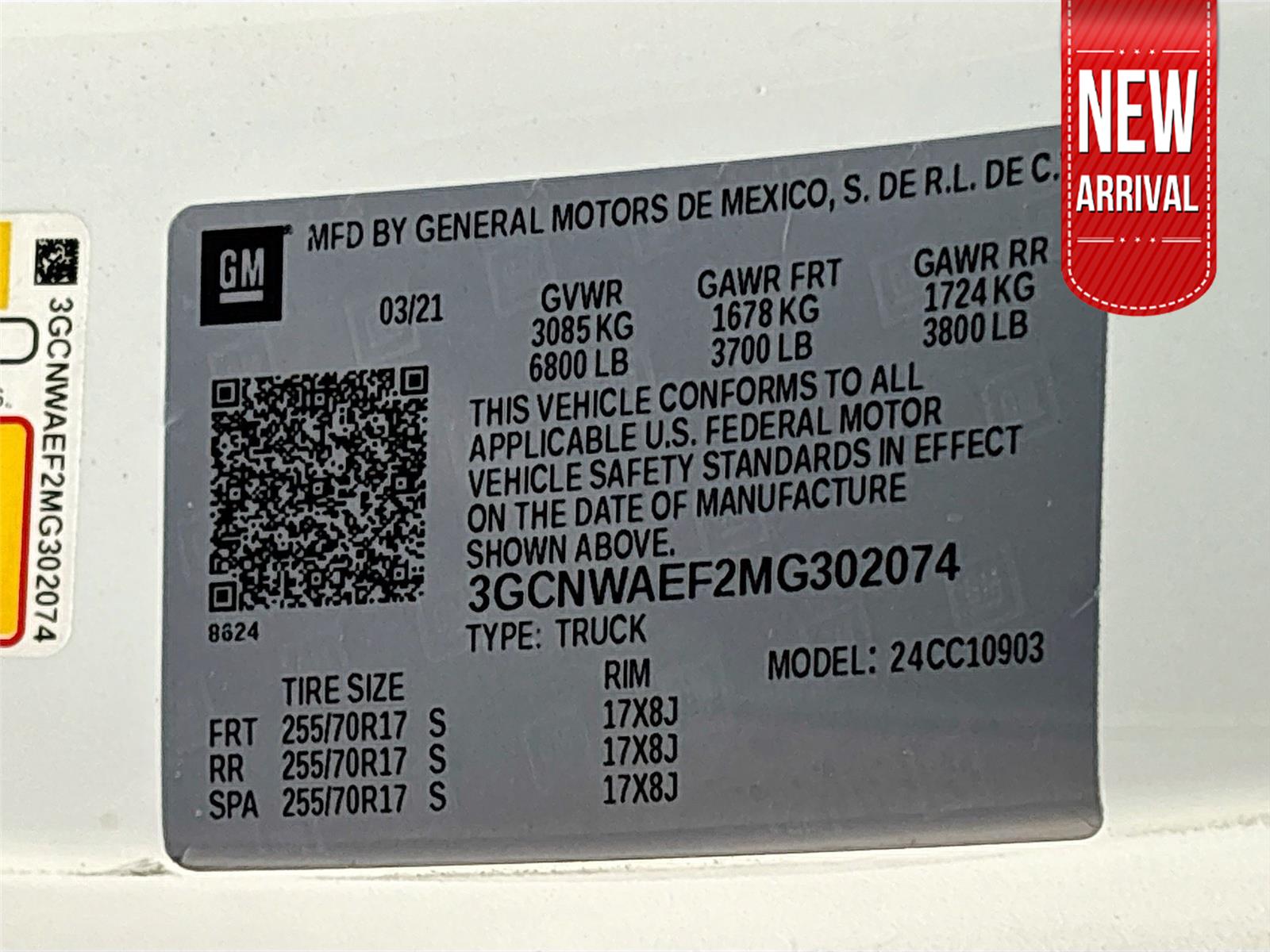 2021 Chevrolet Silverado 1500 Work Truck