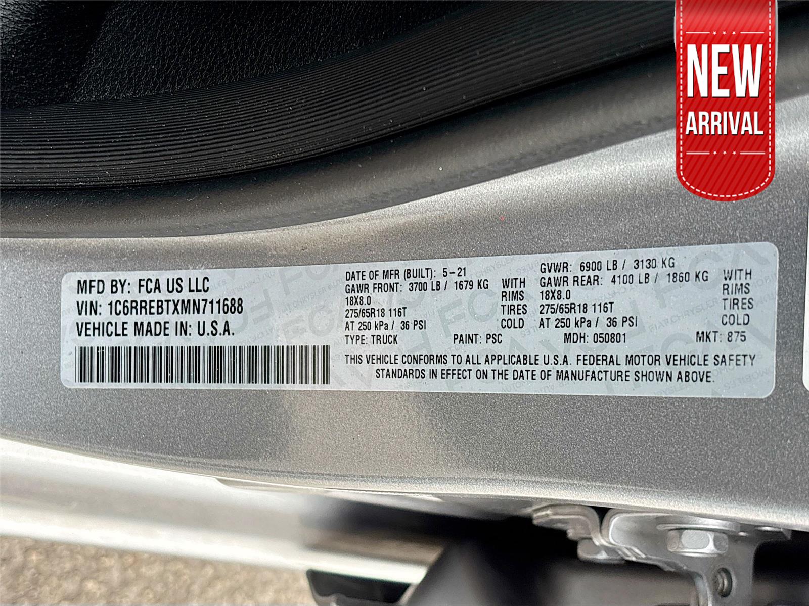 2021 Ram 1500 Big Horn