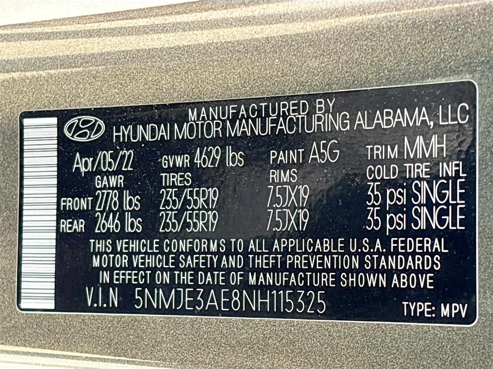 2022 Hyundai Tucson Limited