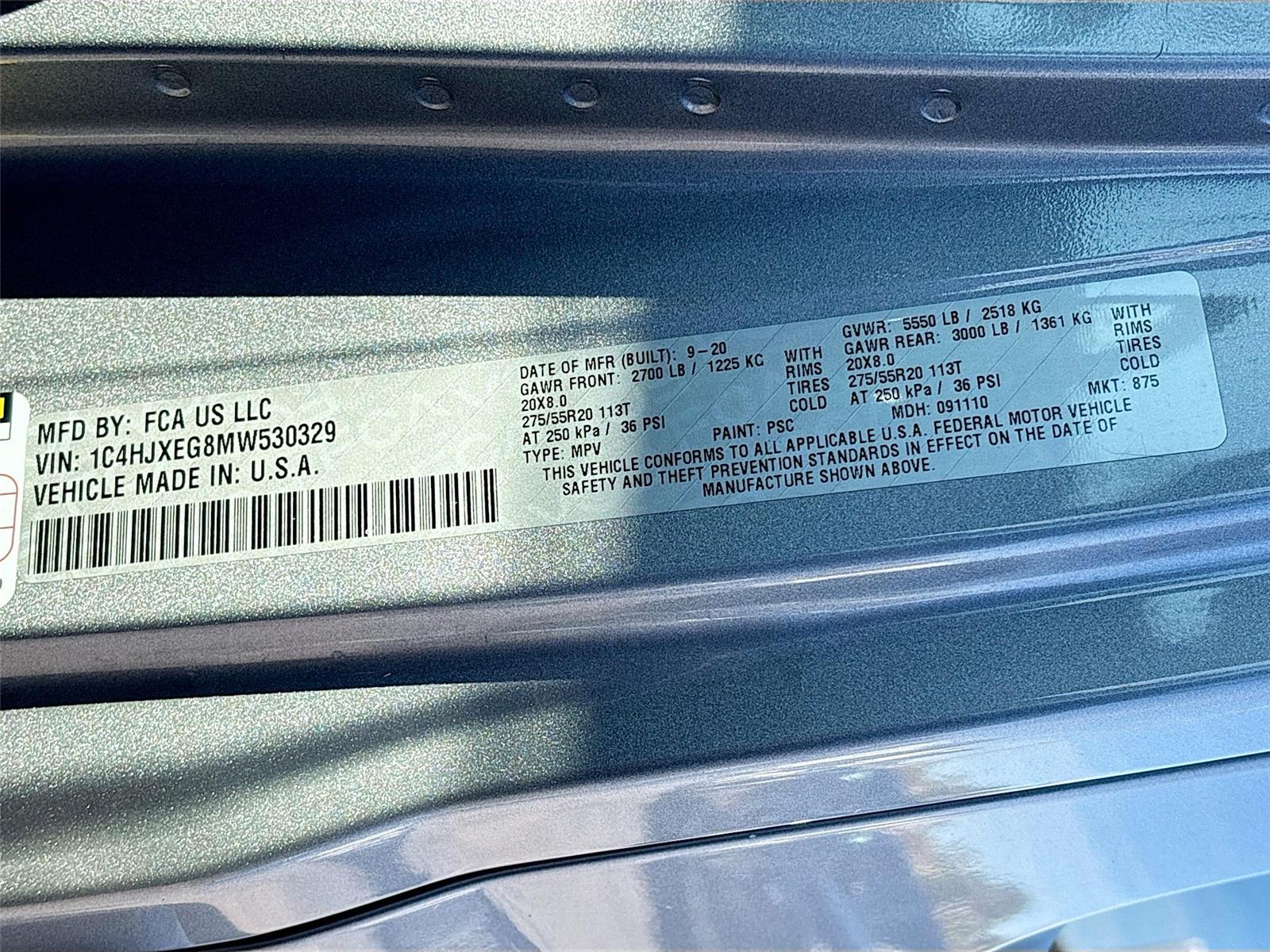 2021 Jeep Wrangler Unlimited Sahara High Altitude