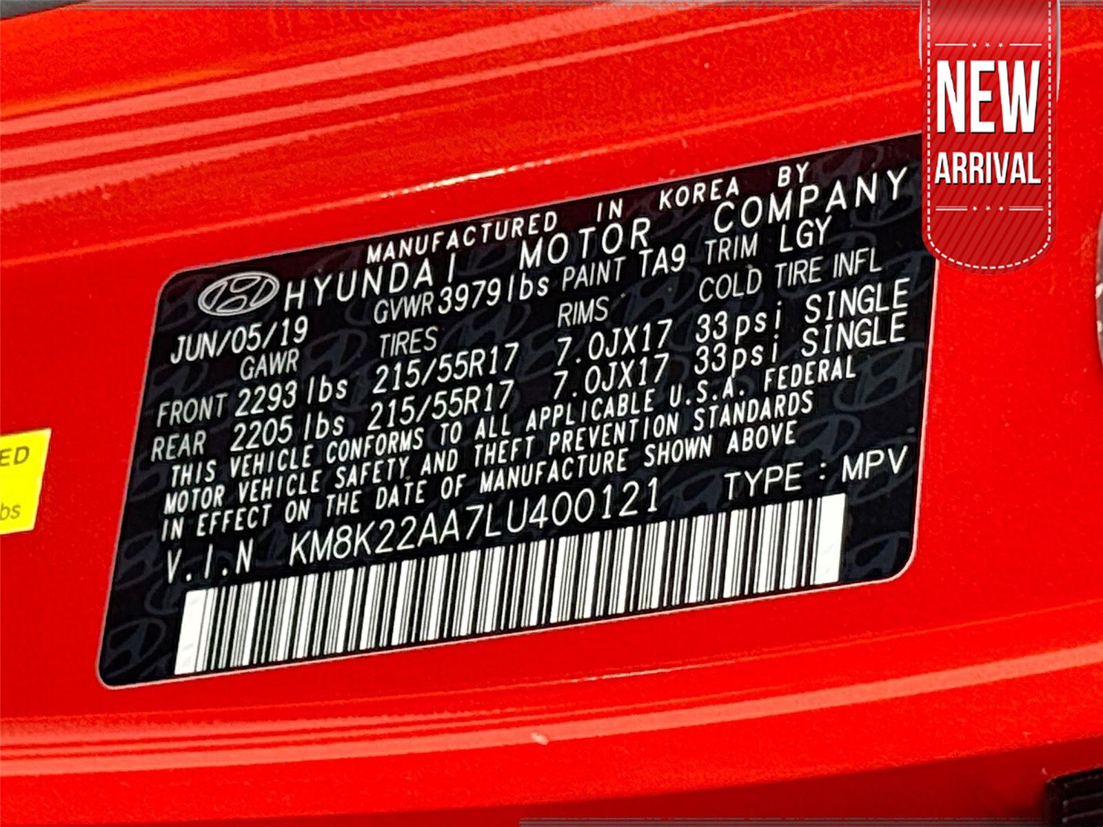 2020 Hyundai Kona SEL