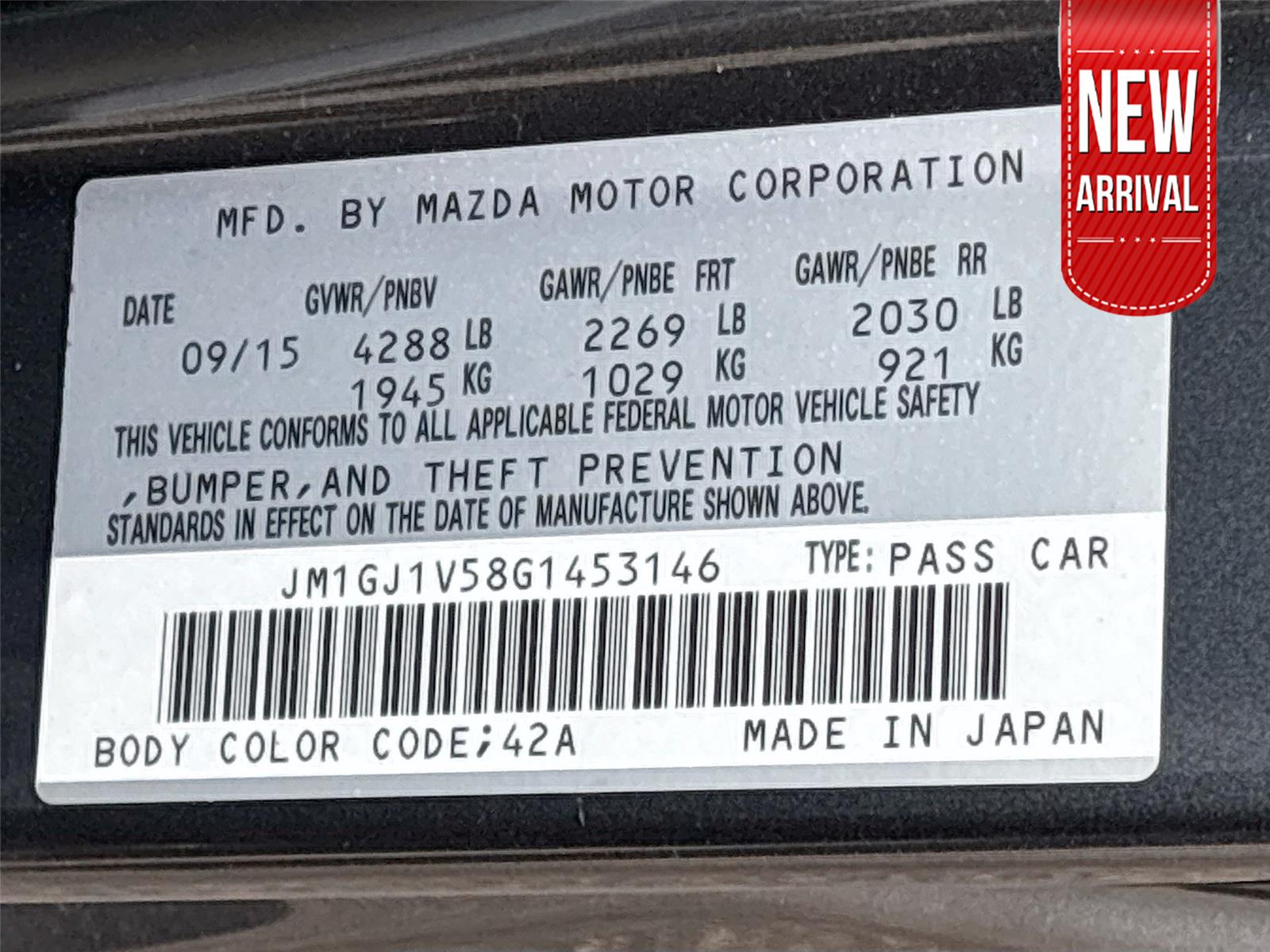 2016 Mazda Mazda6 i Touring