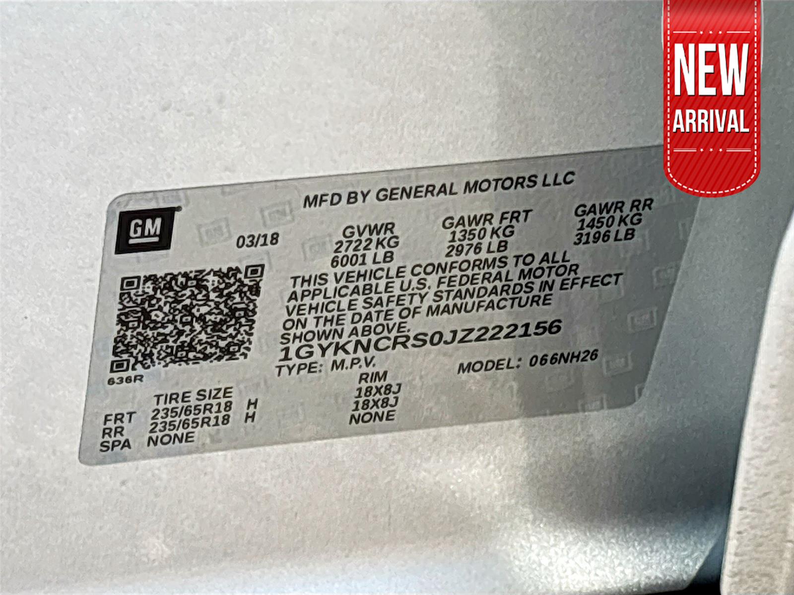 2018 Cadillac XT5 Luxury FWD