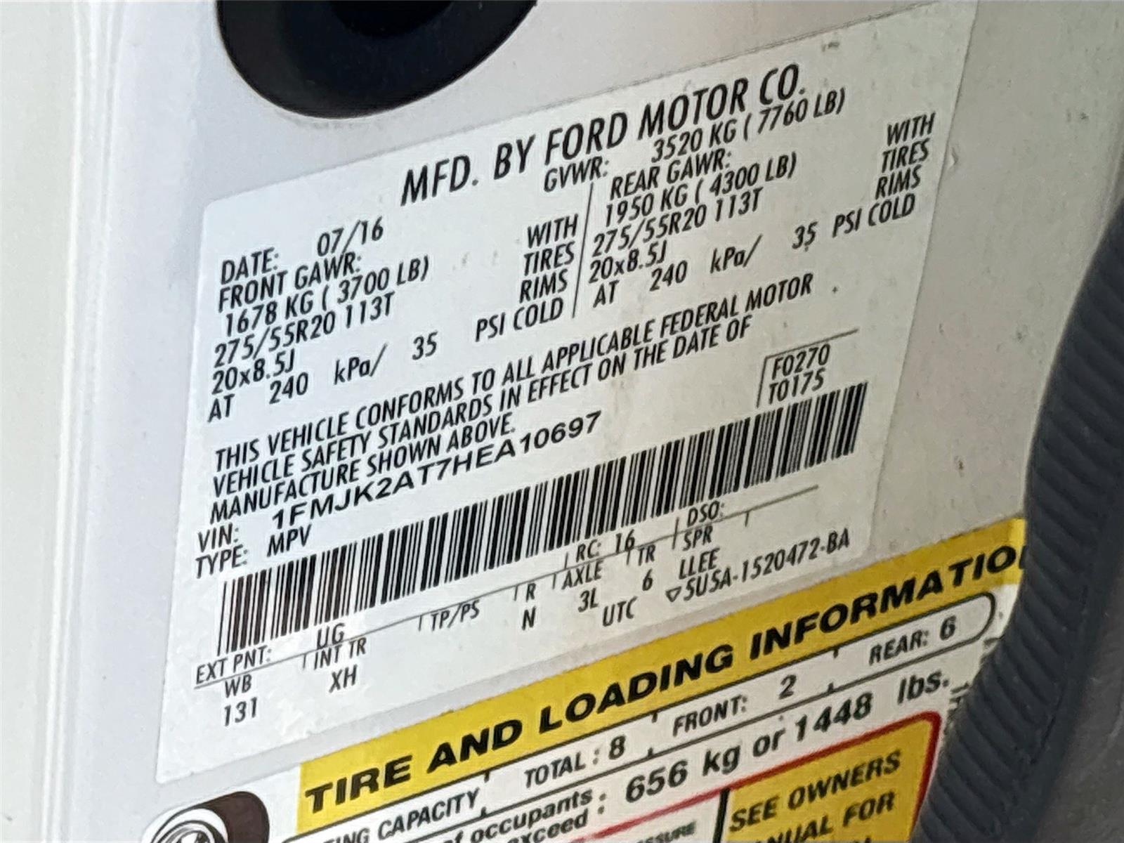 2017 Ford Expedition EL Limited