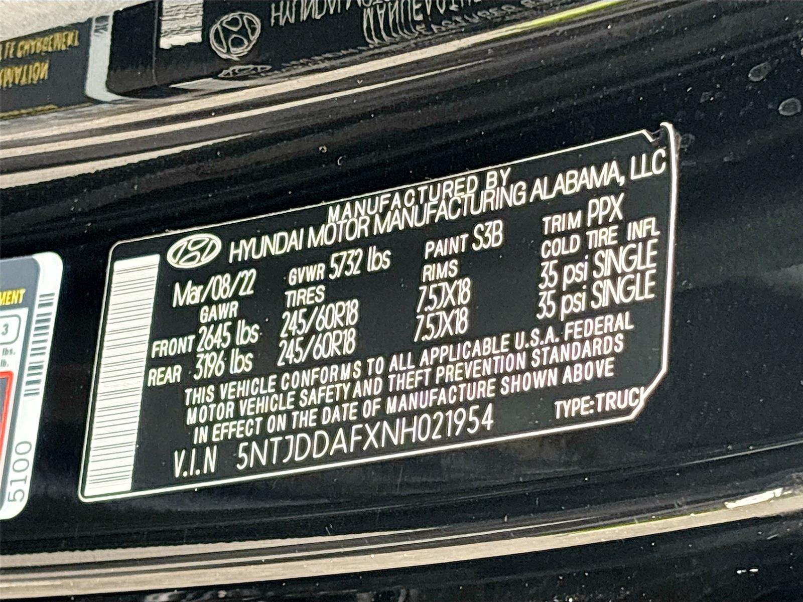 2022 Hyundai Santa Cruz SEL Premium