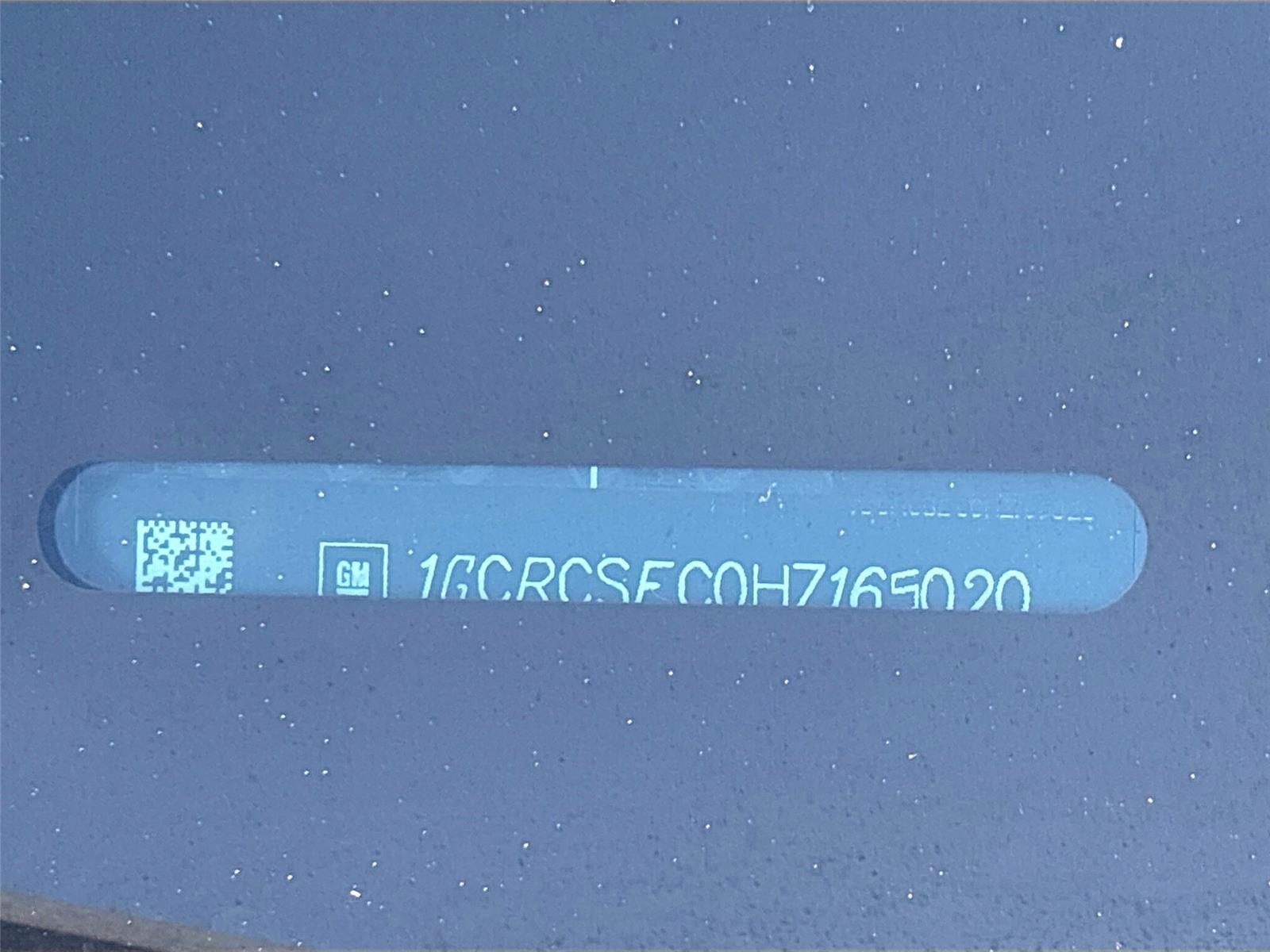 2017 CHEVROLET SILVERADO C1500