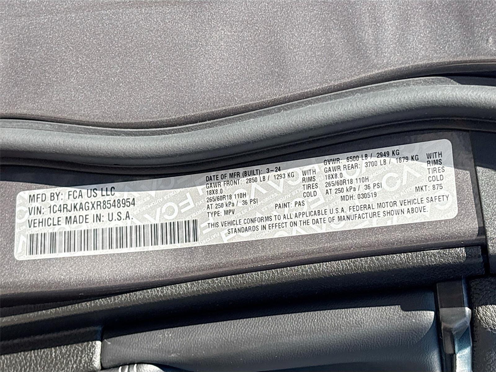 2024 Jeep Grand Cherokee L Altitude