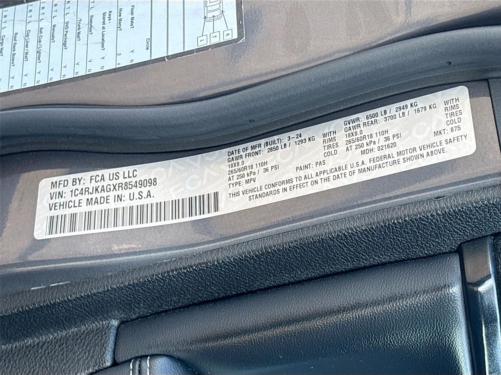 2024 Jeep Grand Cherokee L Altitude