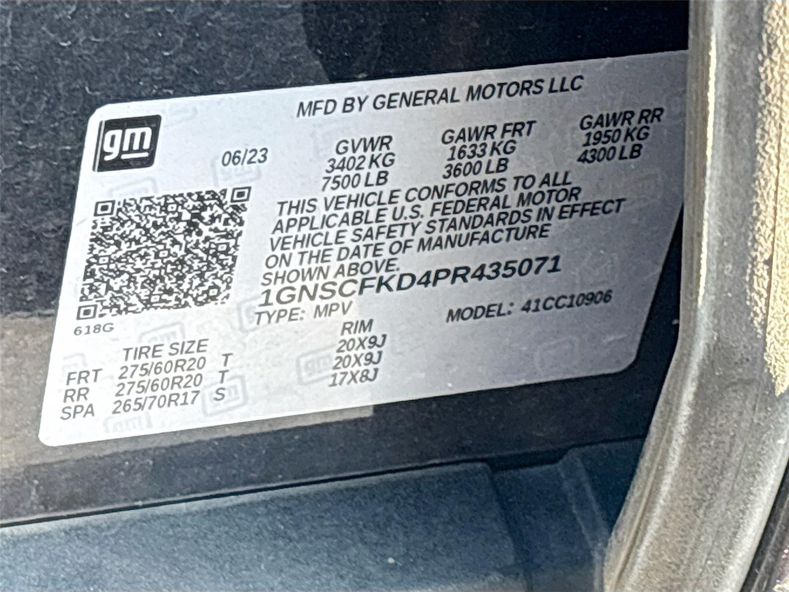 2023 Chevrolet Suburban Premier