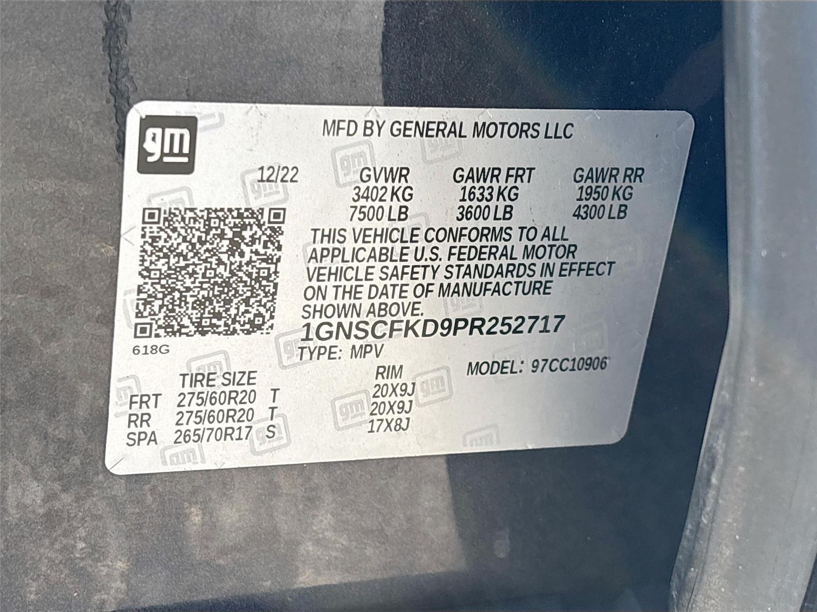 2023 Chevrolet Suburban Premier