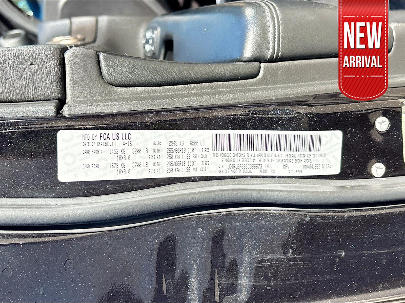 2016 Jeep Grand Cherokee Laredo