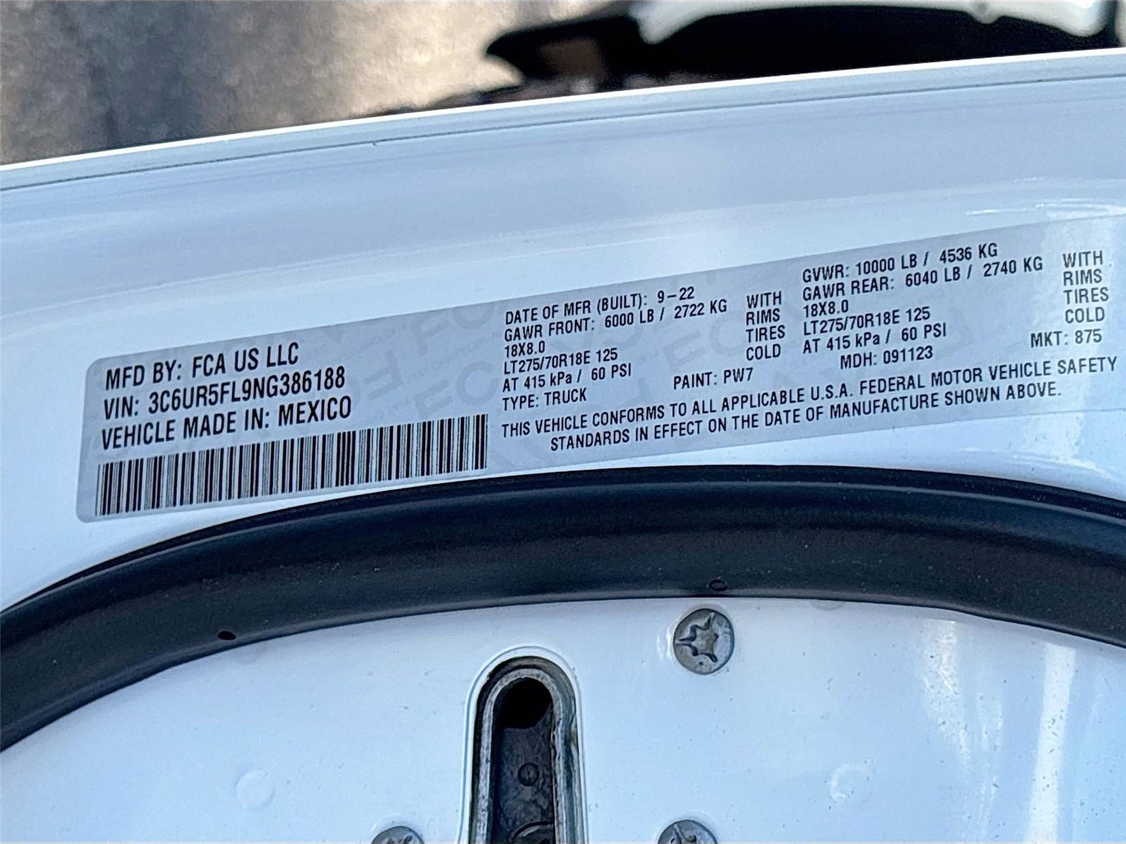 2022 Ram 2500 Laramie