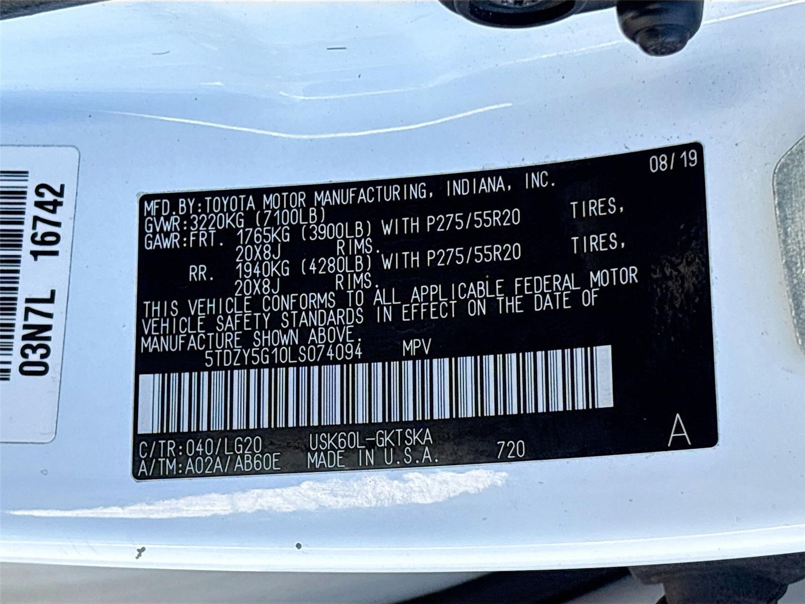 2020 Toyota Sequoia TRD Sport