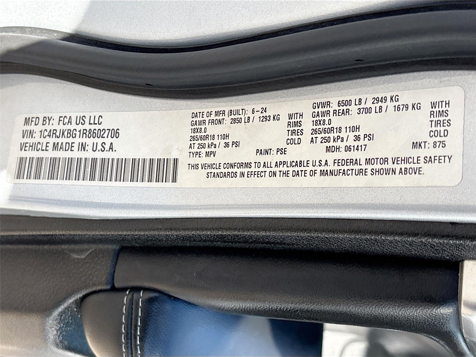 2024 Jeep Grand Cherokee L Limited