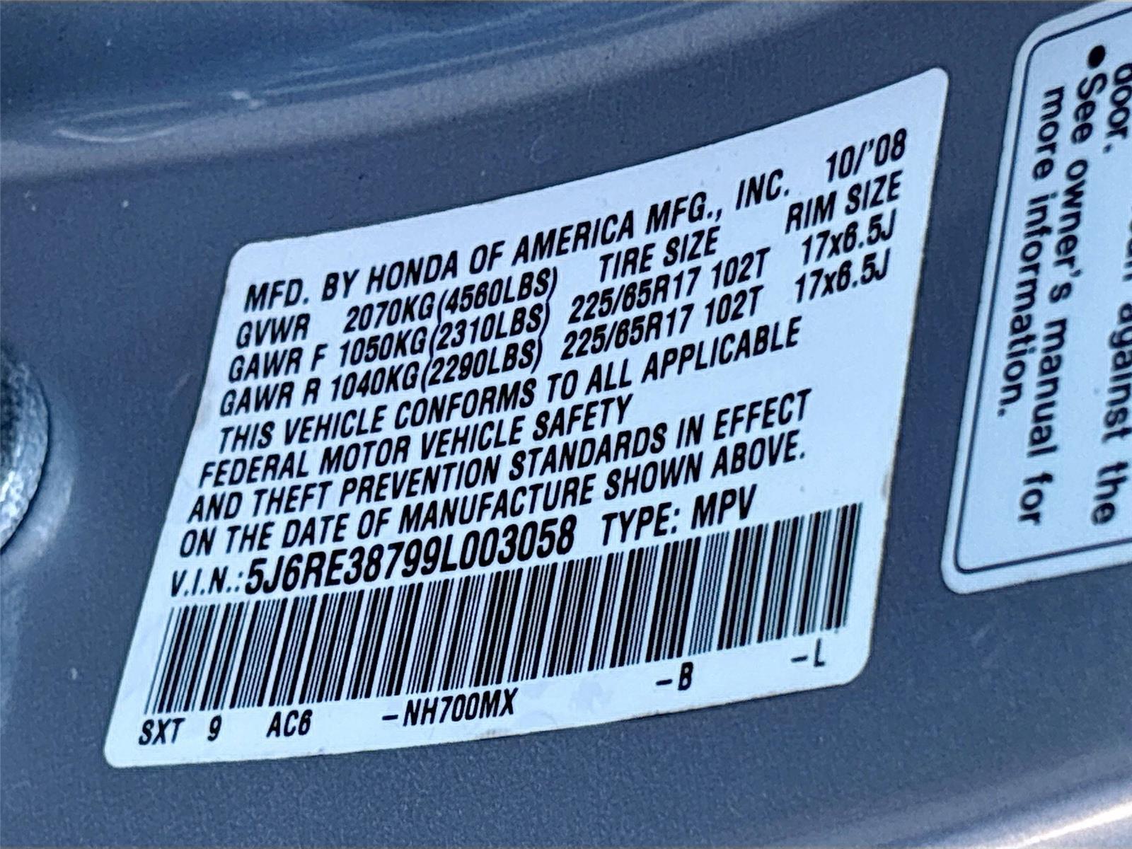 2009 Honda CR-V EX-L