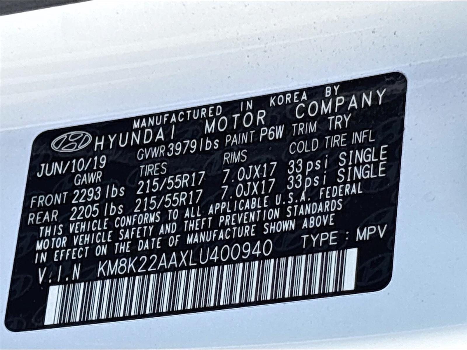 2020 Hyundai Kona SEL