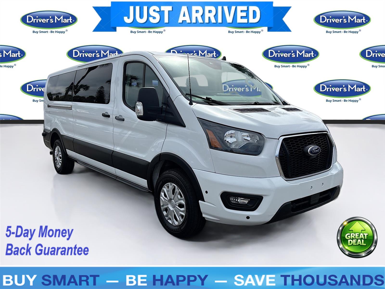 2024 Ford Transit Passenger 350 XLT Low Roof LB RWD