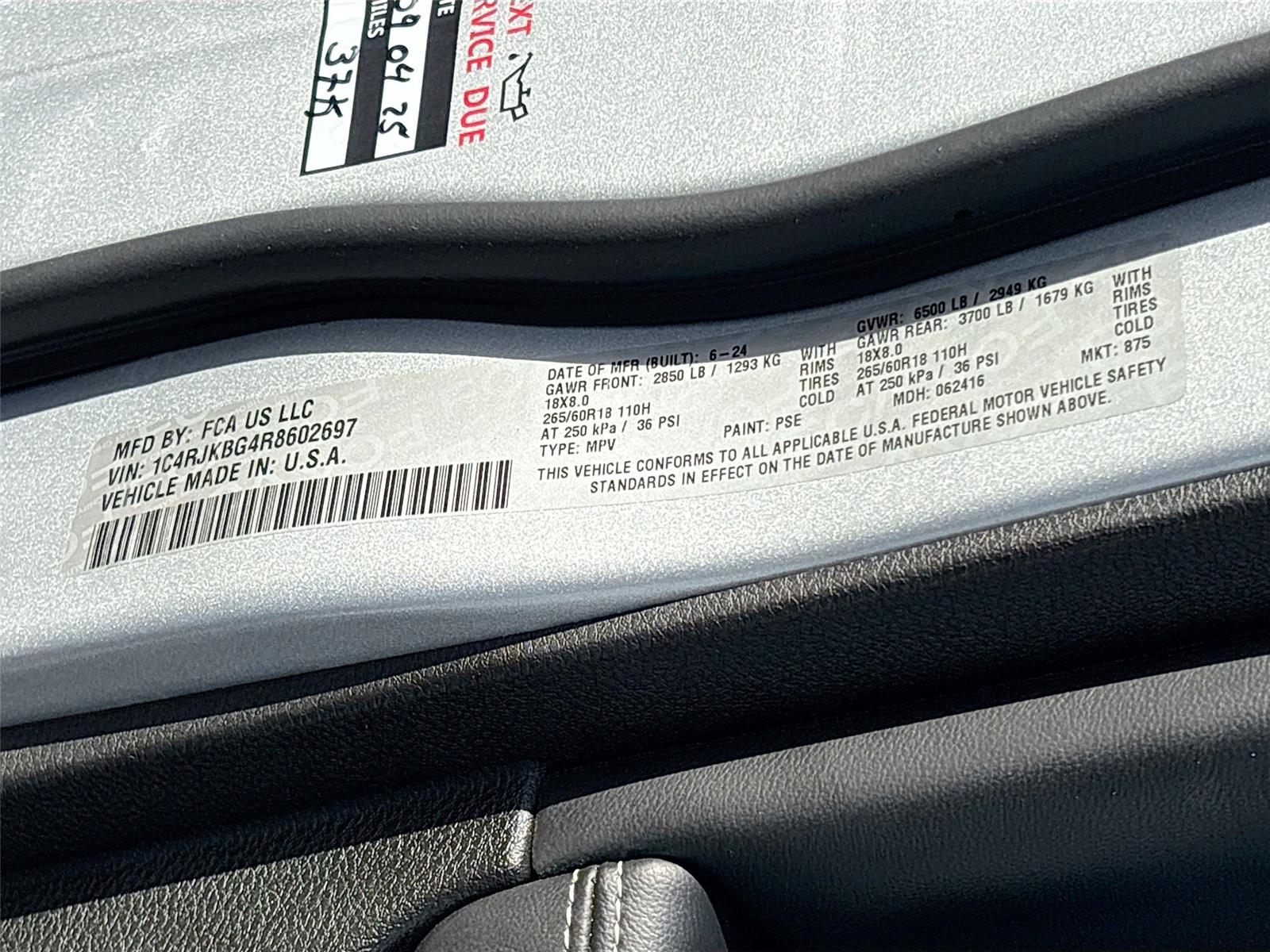 2024 Jeep Grand Cherokee L Limited