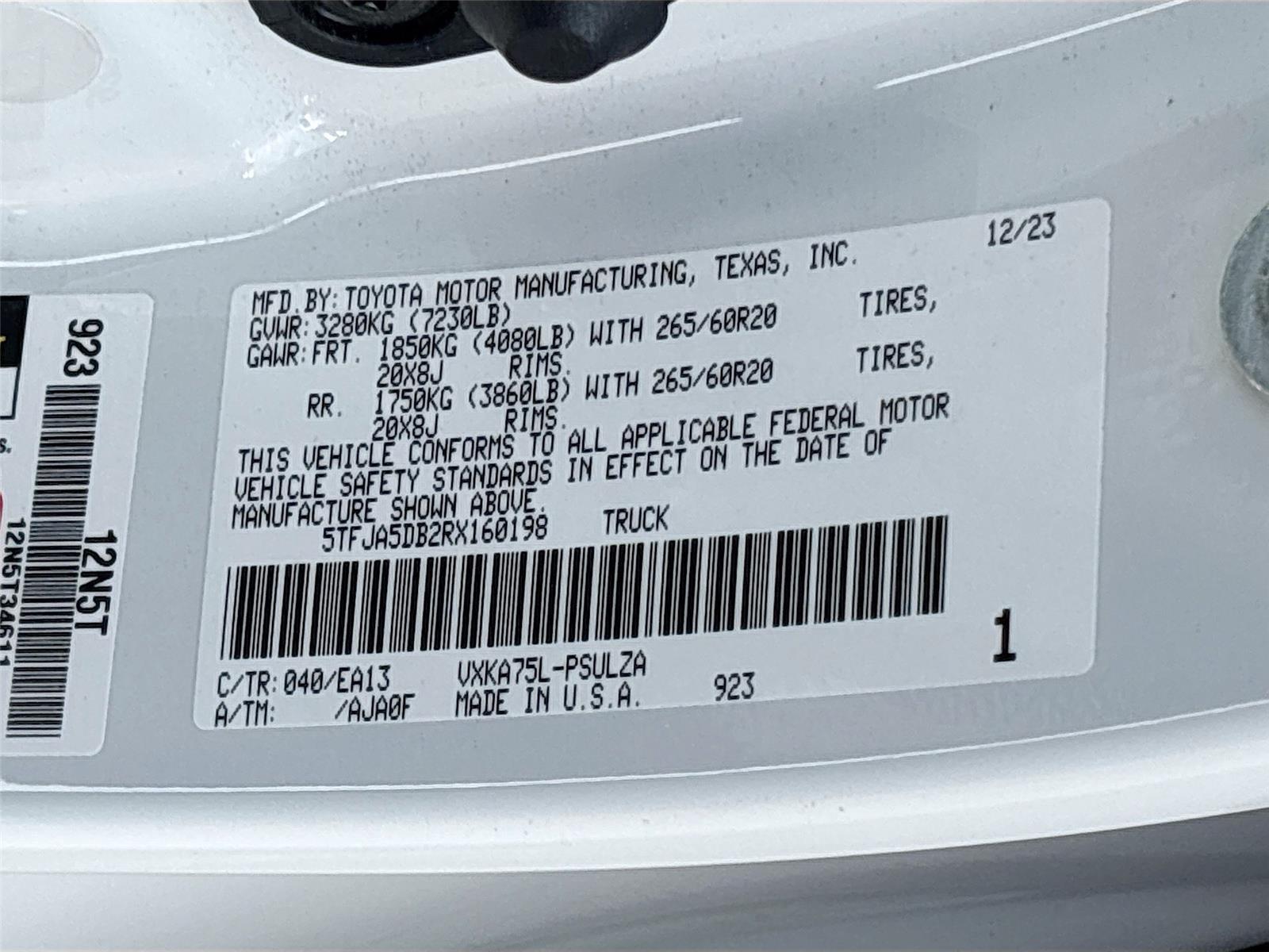 2024 Toyota Tundra Limited