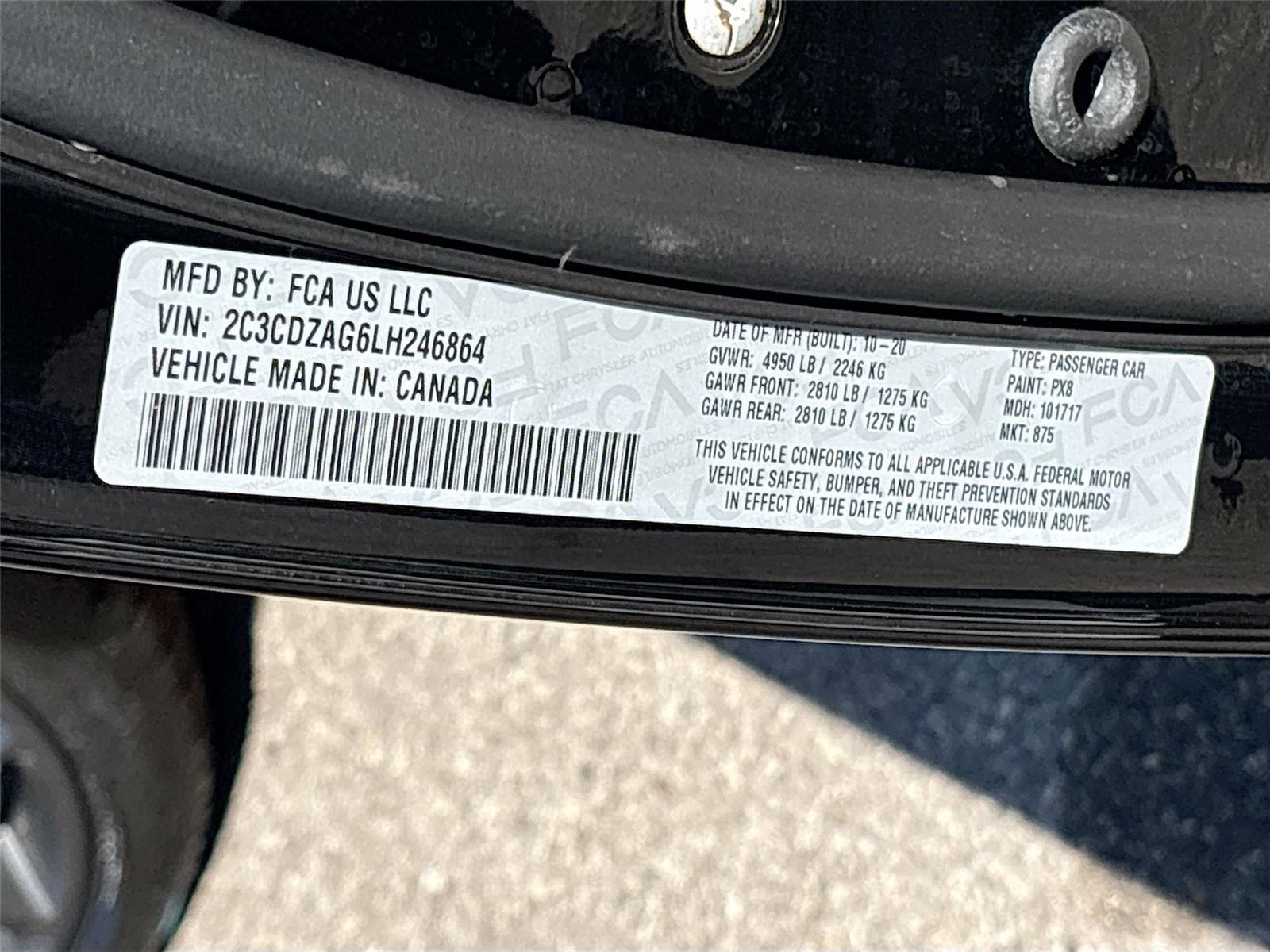 2020 Dodge Challenger SXT