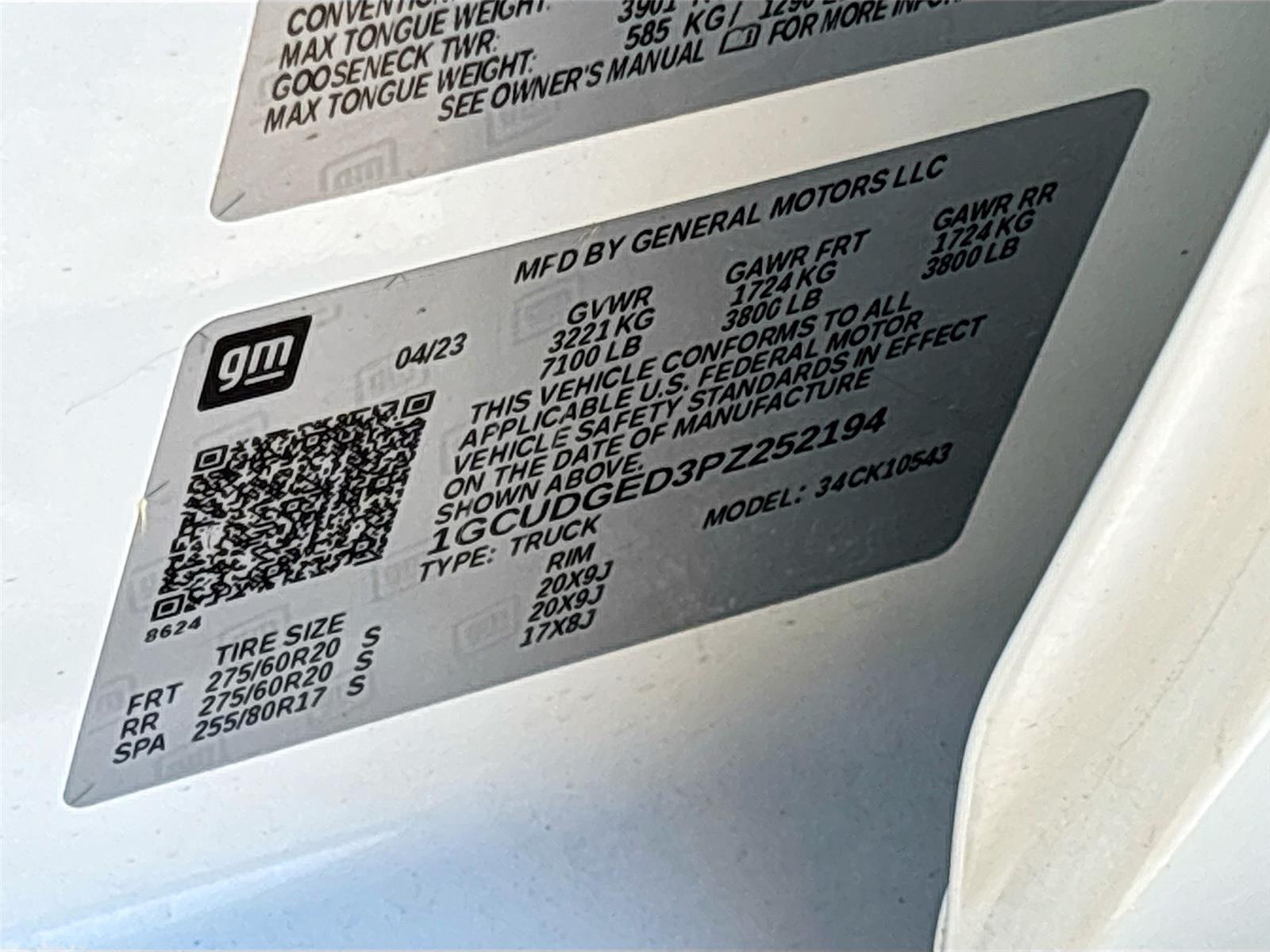 2023 Chevrolet Silverado 1500 LTZ