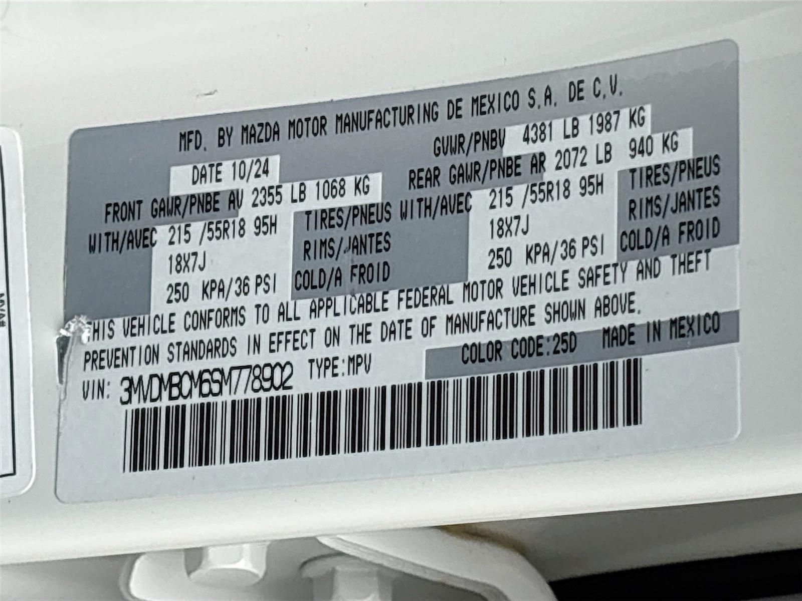 2025 MAZDA CX-30 PREFERRED