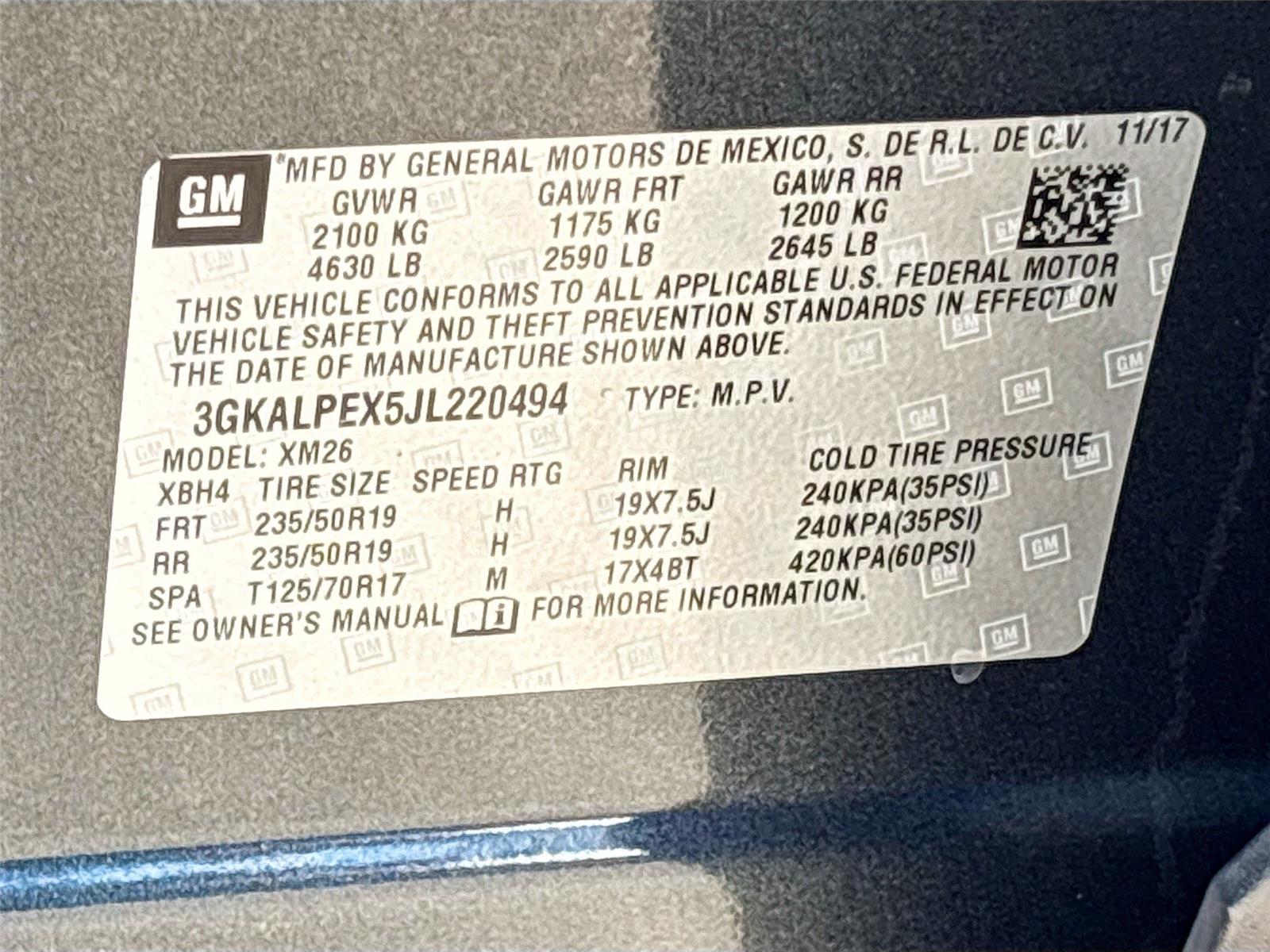 2018 GMC Terrain SLT