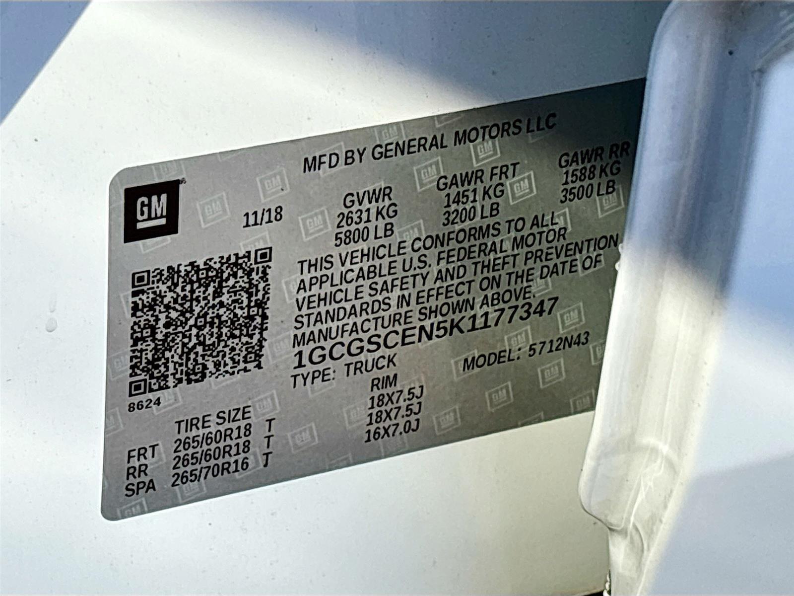 2019 Chevrolet Colorado 2WD LT