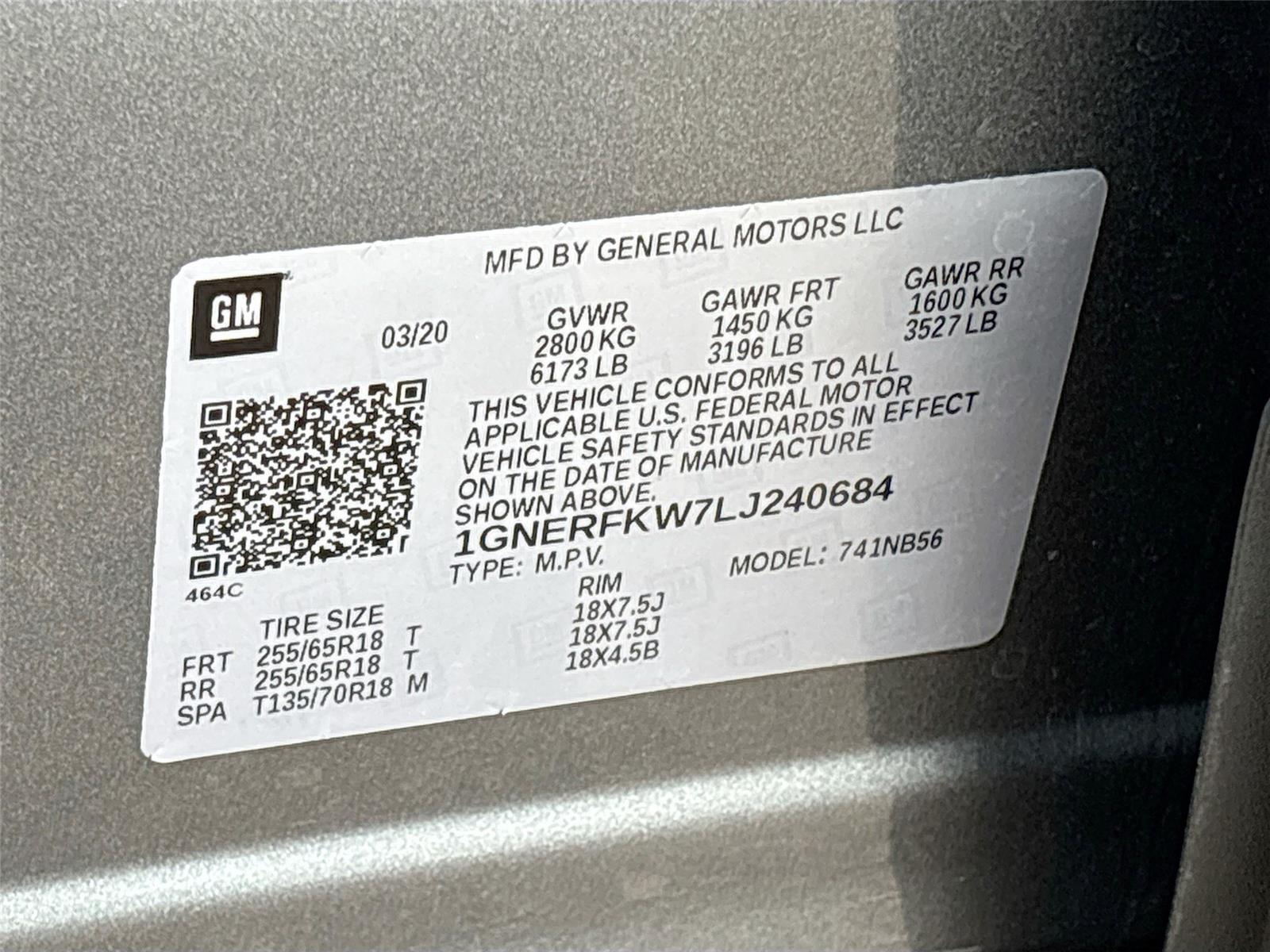 2020 Chevrolet Traverse LS