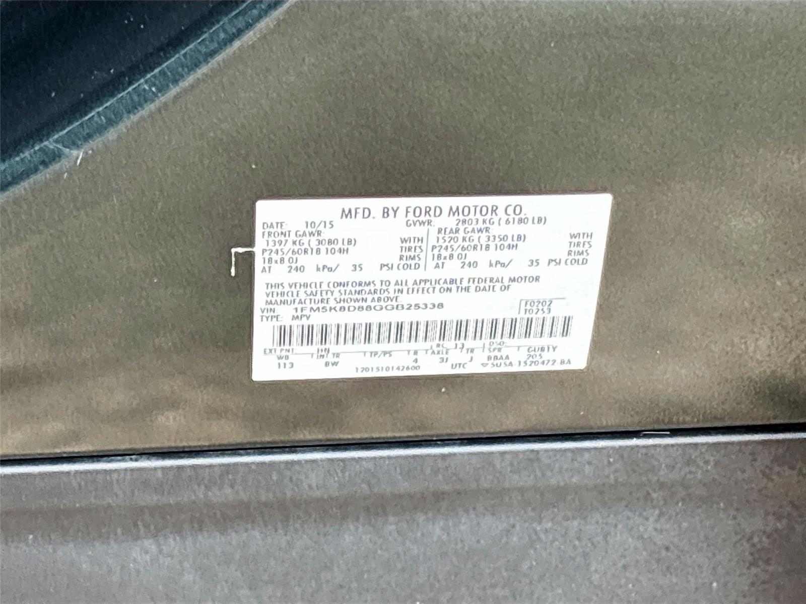 2016 Ford Explorer XLT