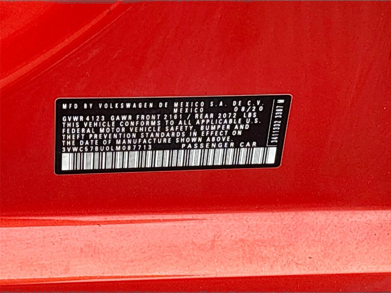 2020 Volkswagen Jetta SE