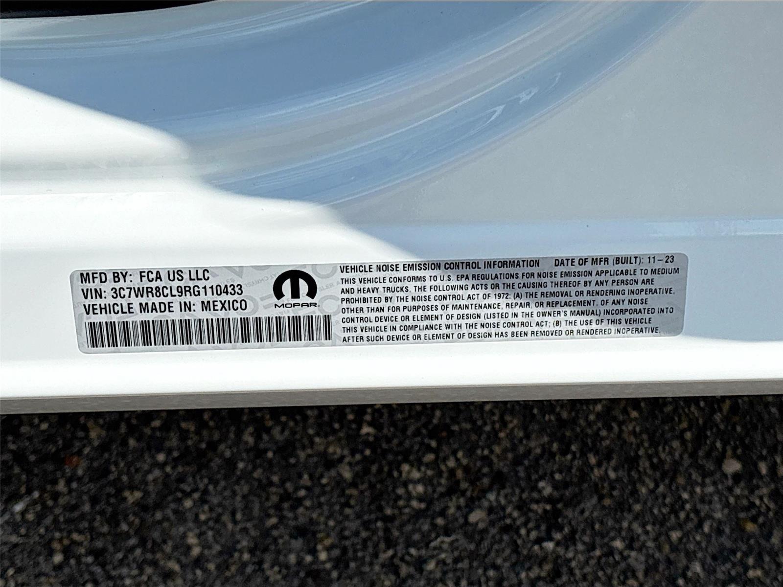 2024 Ram 3500 Chassis Cab Tradesman