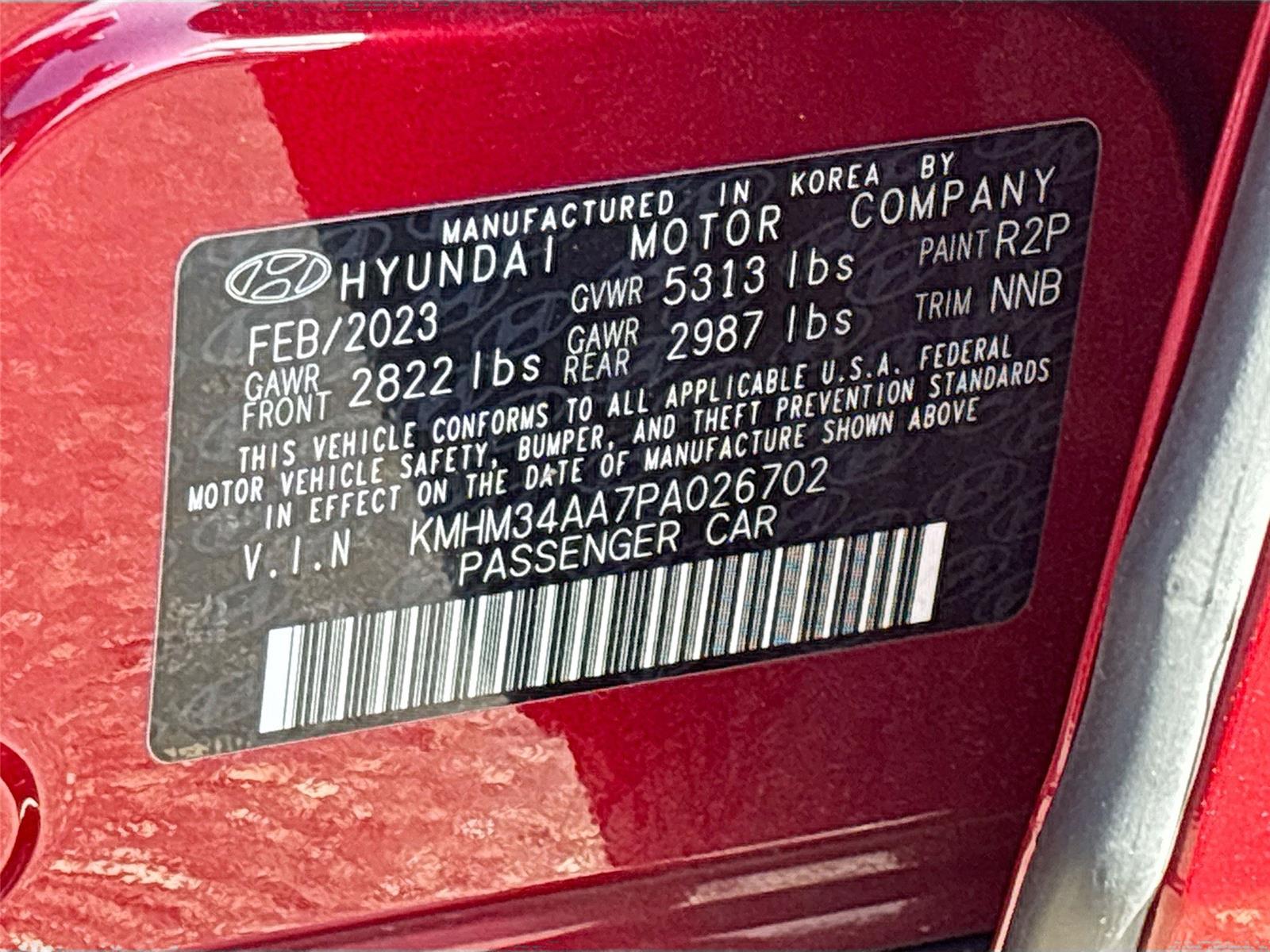 2023 Hyundai IONIQ 6 SEL