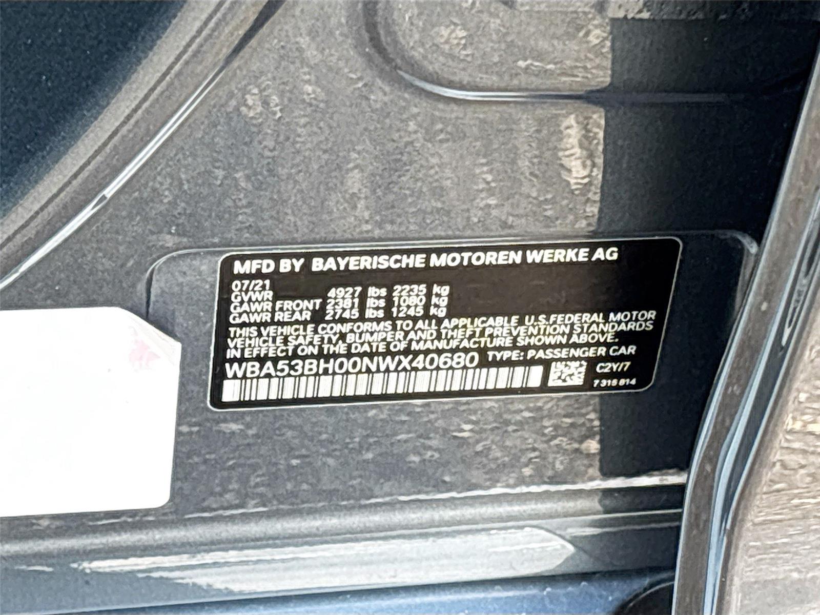 2022 BMW 5 Series 530i