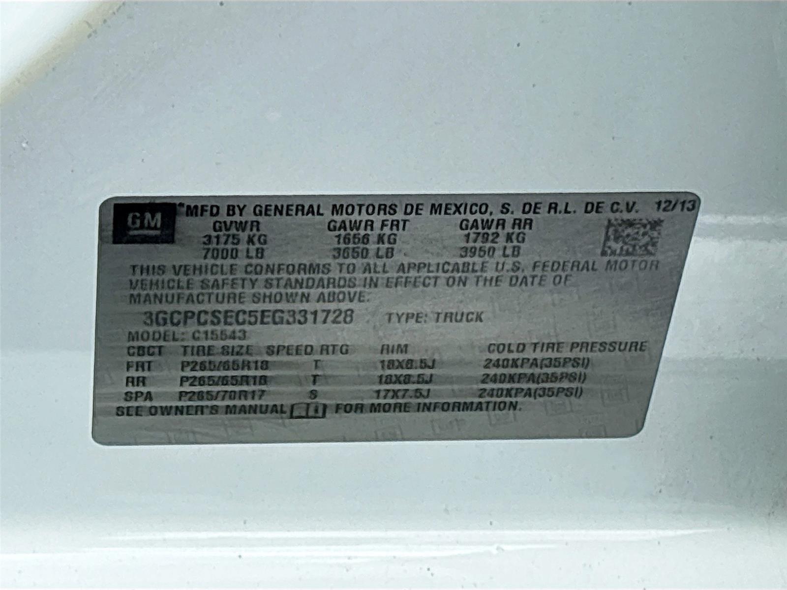 2014 Chevrolet Silverado 1500 LTZ