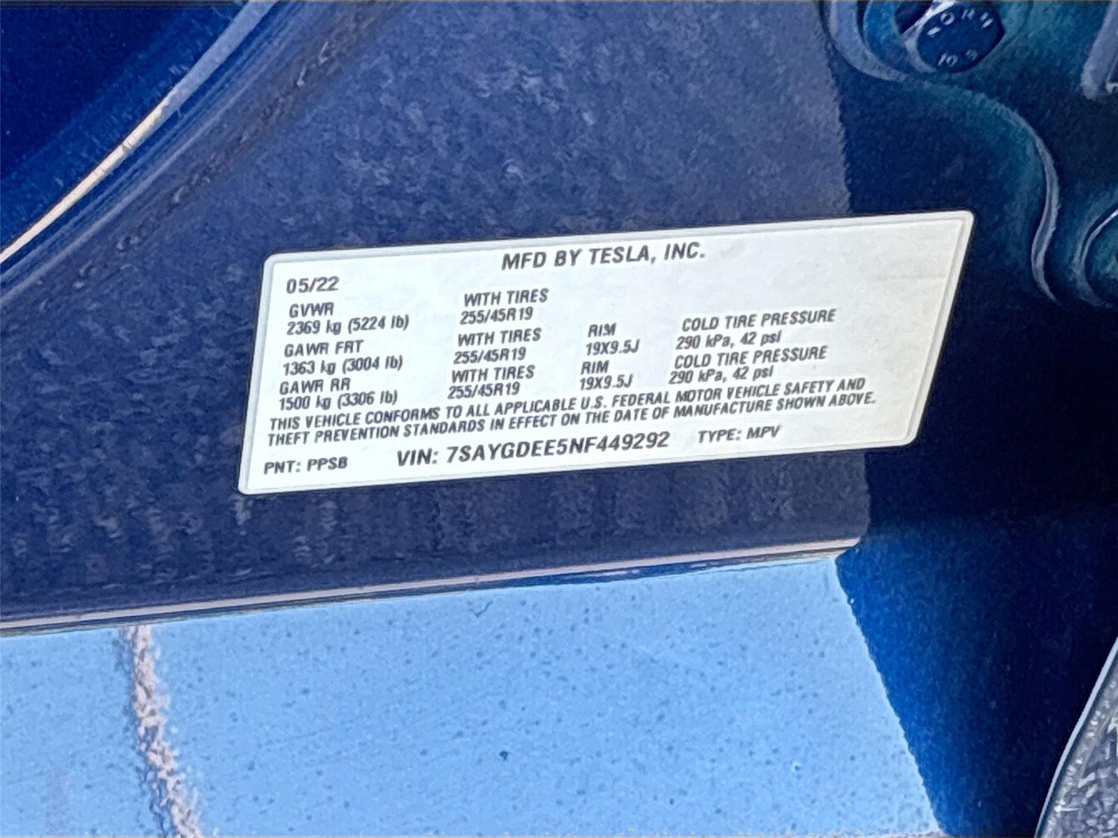 2022 Tesla Model Y Long Range