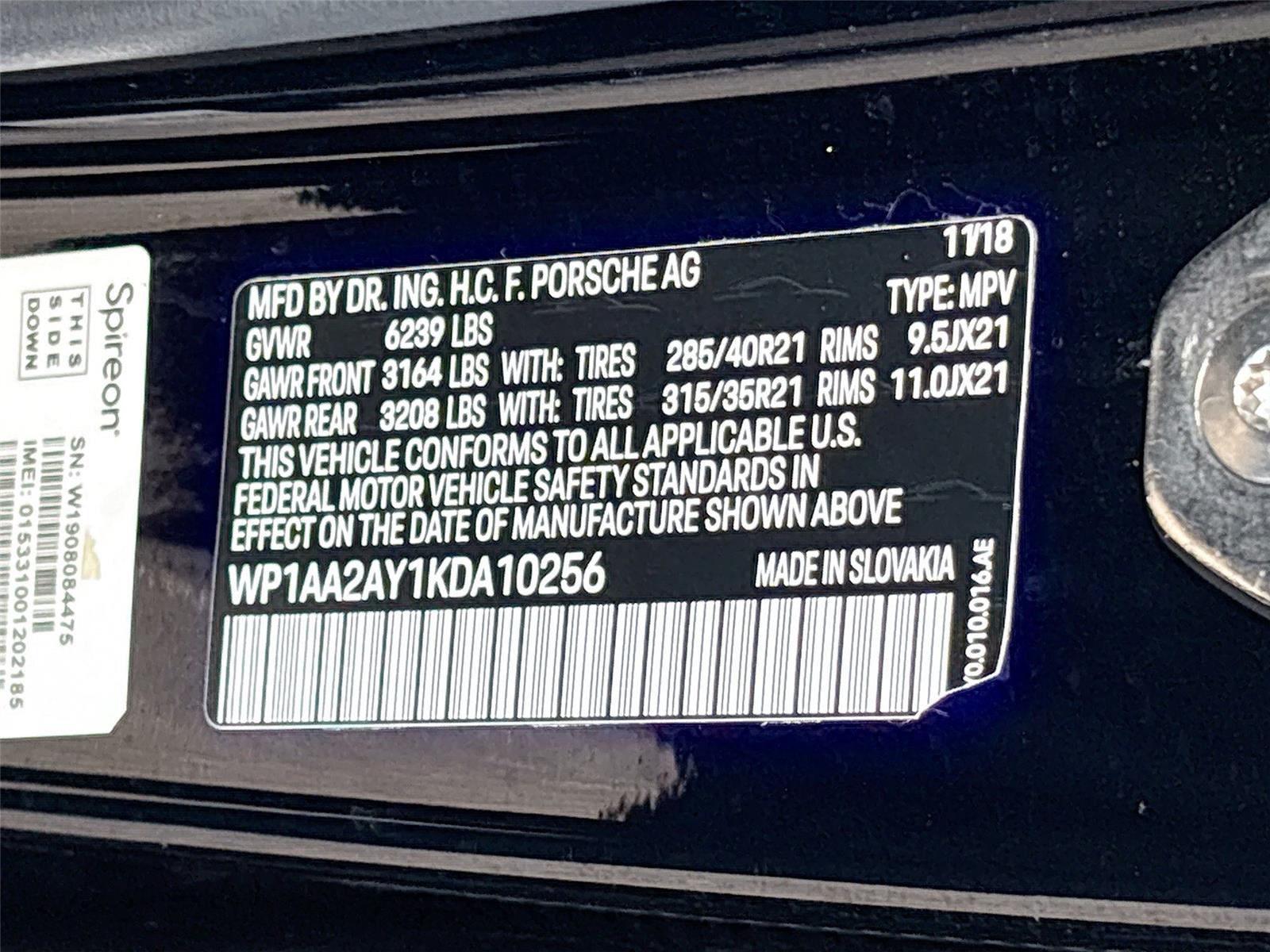 2019 Porsche Cayenne