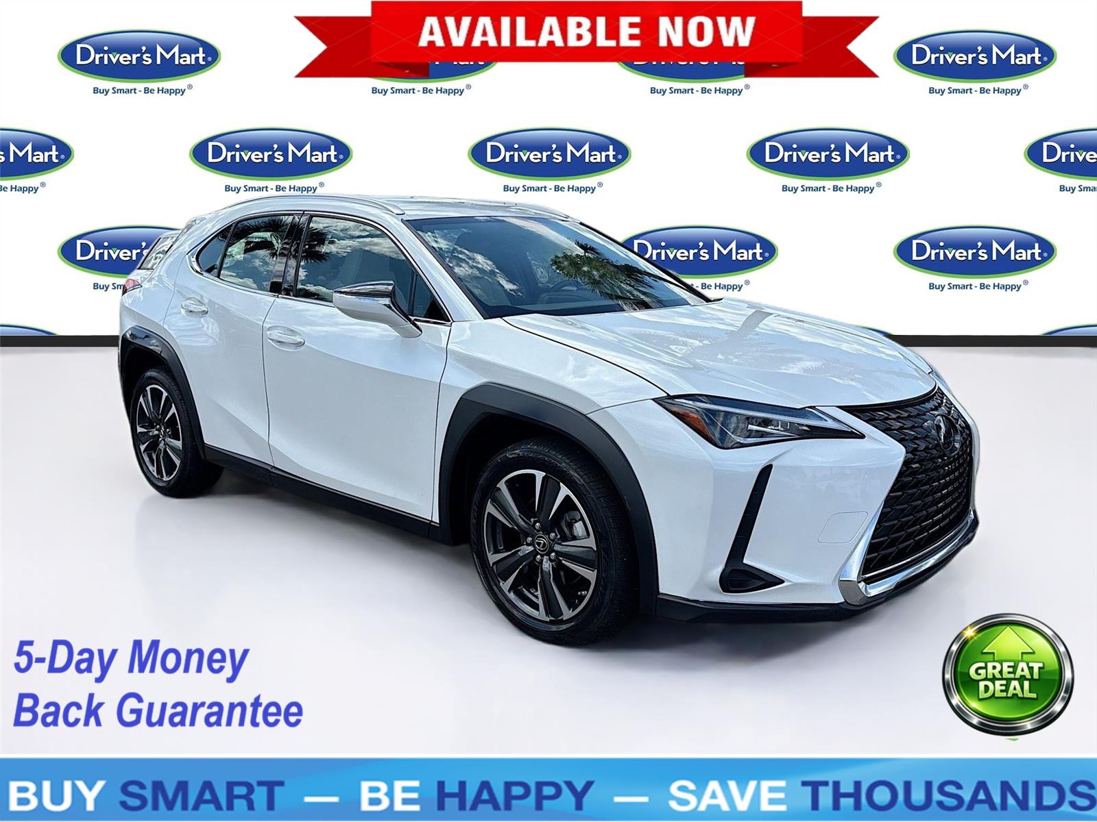 Eminent White Pearl 2019 Lexus UX 200 FWD SUV / Crossover Front-Wheel Drive Continuously Variable Transmission