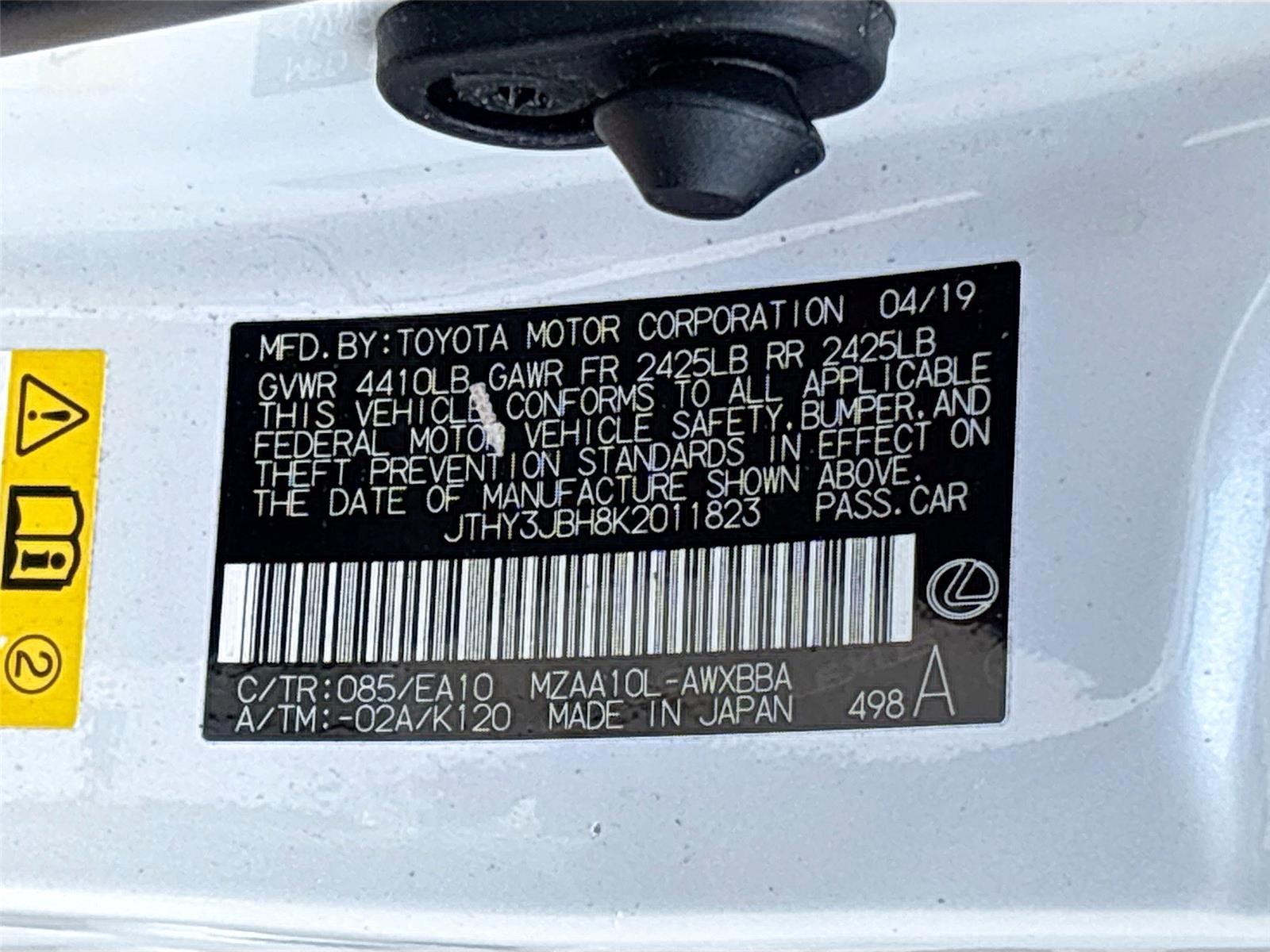 2019 Lexus UX UX 200