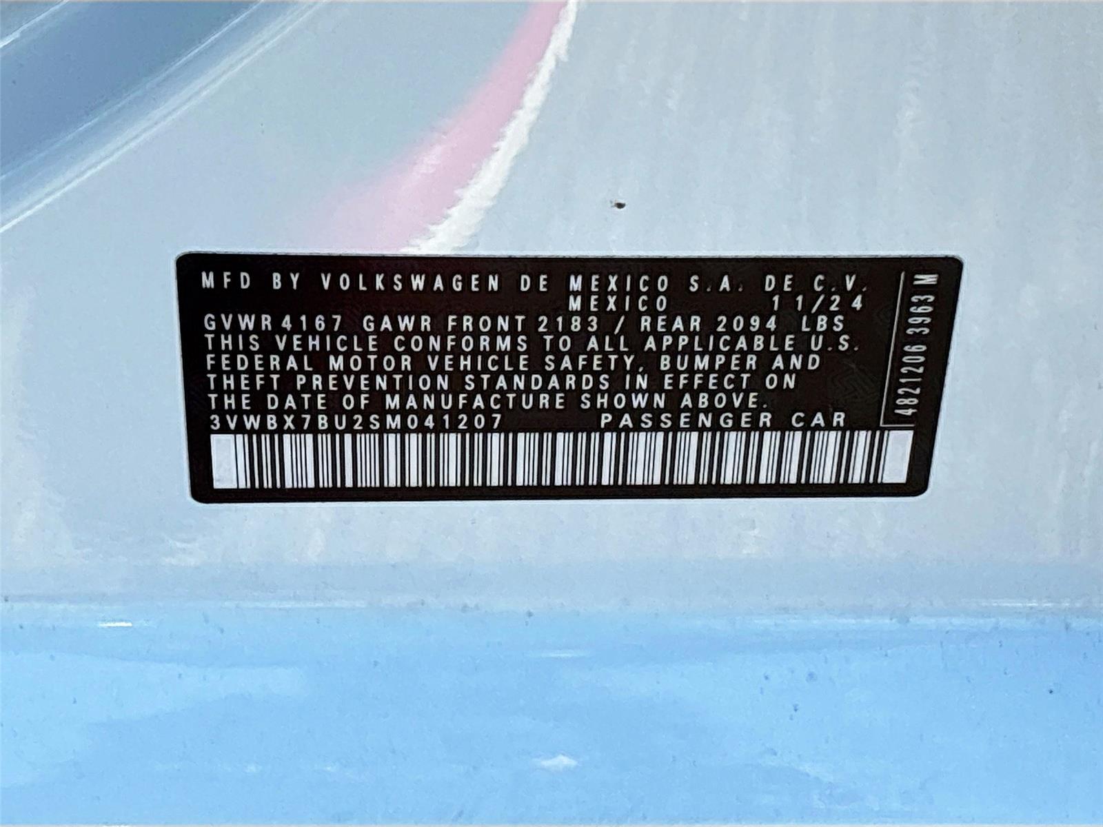 2025 Volkswagen Jetta Sport