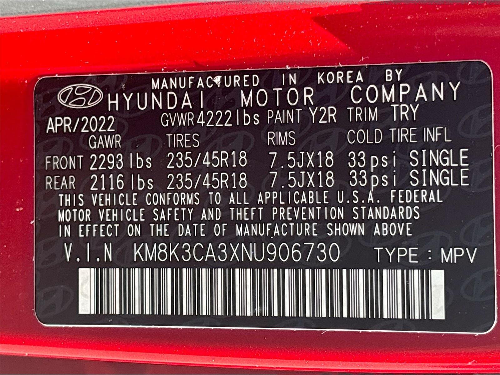 2022 Hyundai Kona N Line