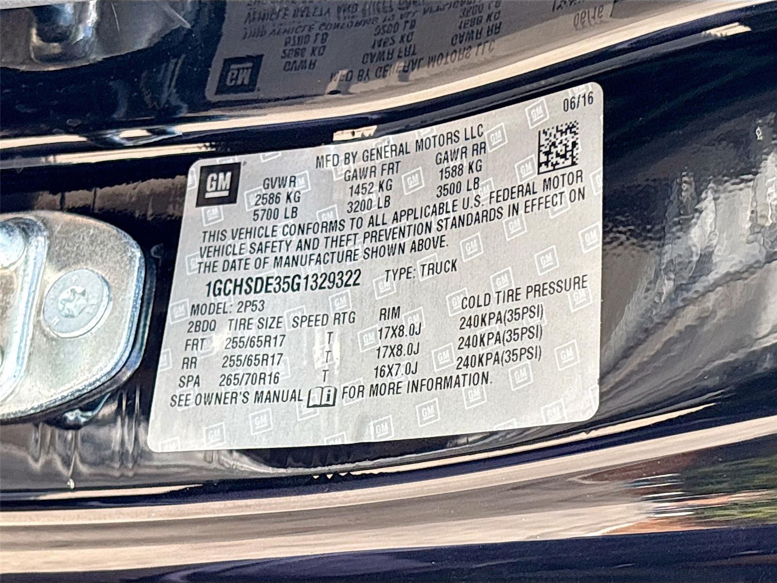 2016 Chevrolet Colorado 2WD Z71